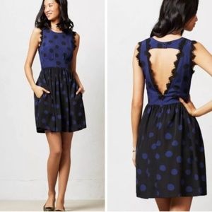 Anthropologie Corey Lynn Calter Split Dot Dress P